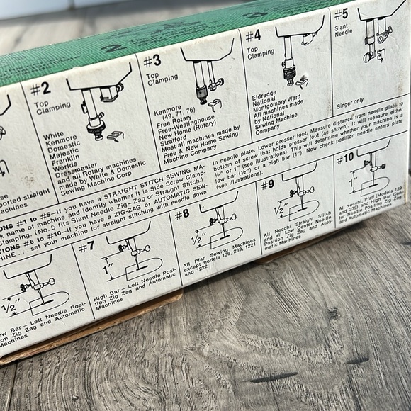 Greist buttonholer sewing machine attachment automatic button hole stitch USA ￼ - Picture 6 of 6